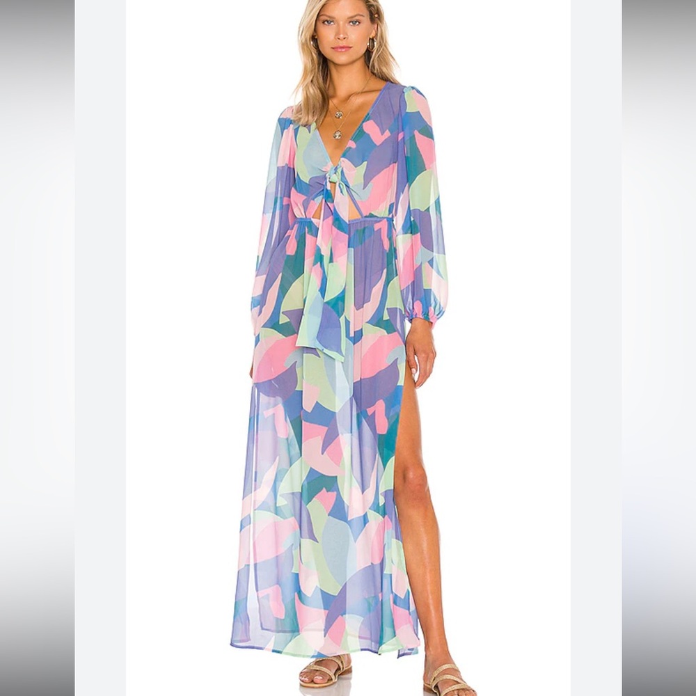 Beach Riot Shiloh Maxi Swimsuit Coverup